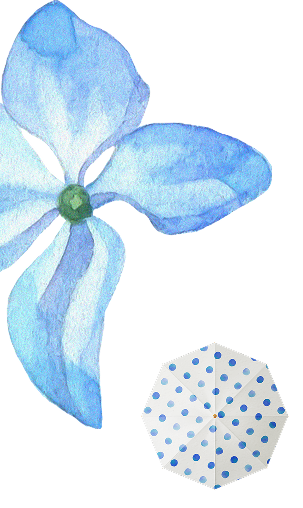 花と傘
